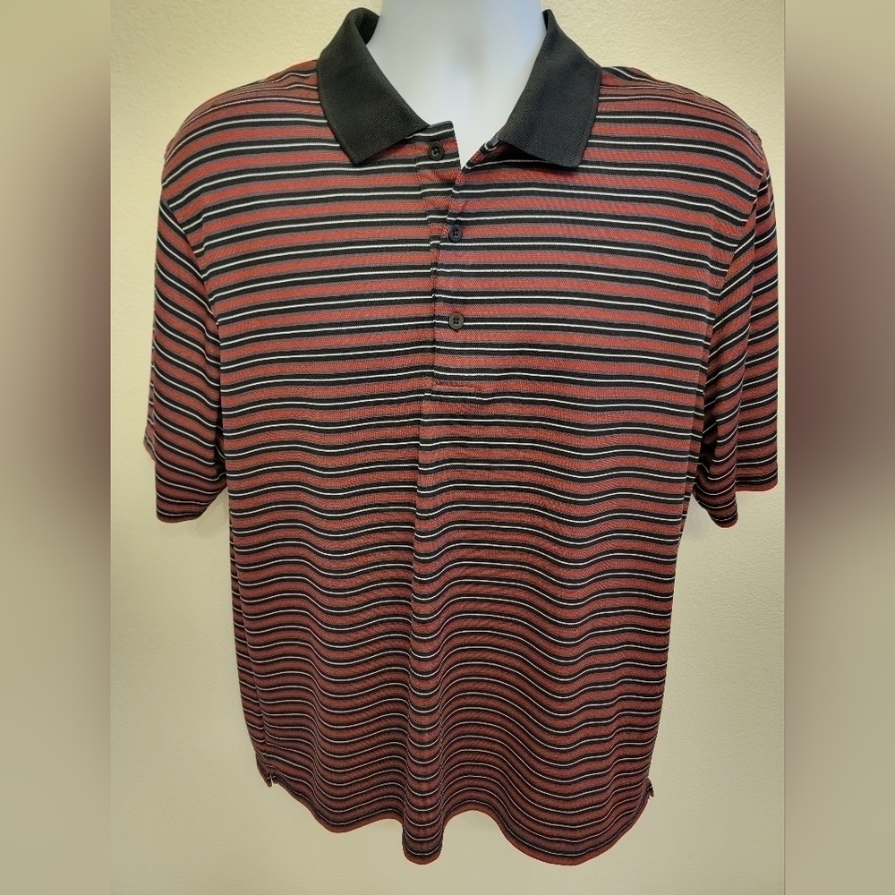 2 Reebok Men's Performance Polo Shirts - Picture 2 of 7